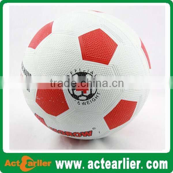 particle surface rubber soccer ball