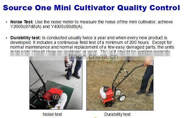 Thunderbay Y4000CE CE Passed 4 Cycle Cultivator & Ploughing Machine