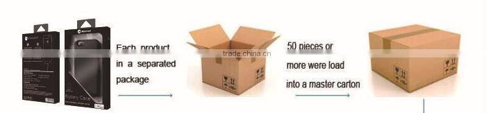 8000mAH for iPhone 6 Plus External Battery Backup Charging Bank Power Case Cover