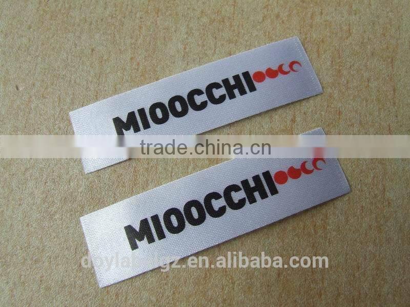 printing care label for garment