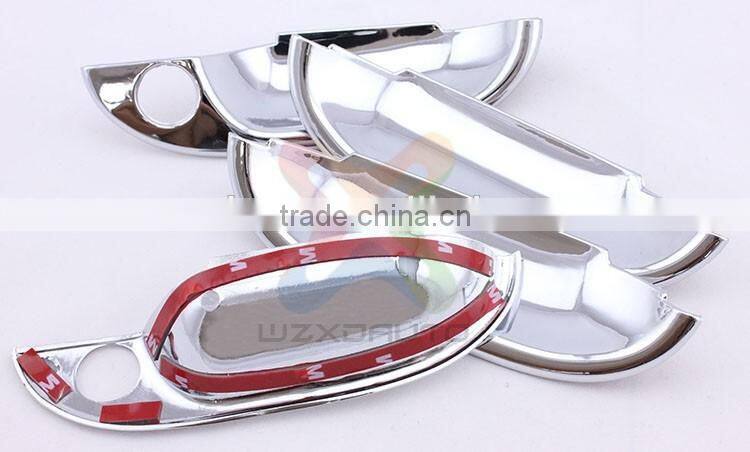 SET BIG ABS CHROME DOOR HANDLE BOWL INSERTS COVER DOOR HANDLE BOWL FOR RIO 2004