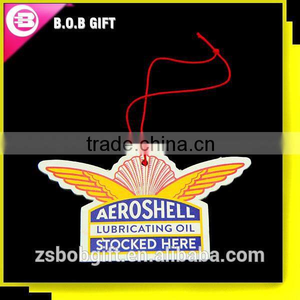 Pretty cotton paper hanging car air freshener