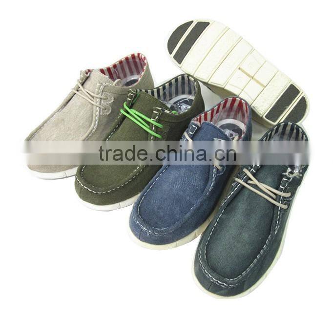 latest men elegant casual shoes, men jeans canvas lace-up shoes
