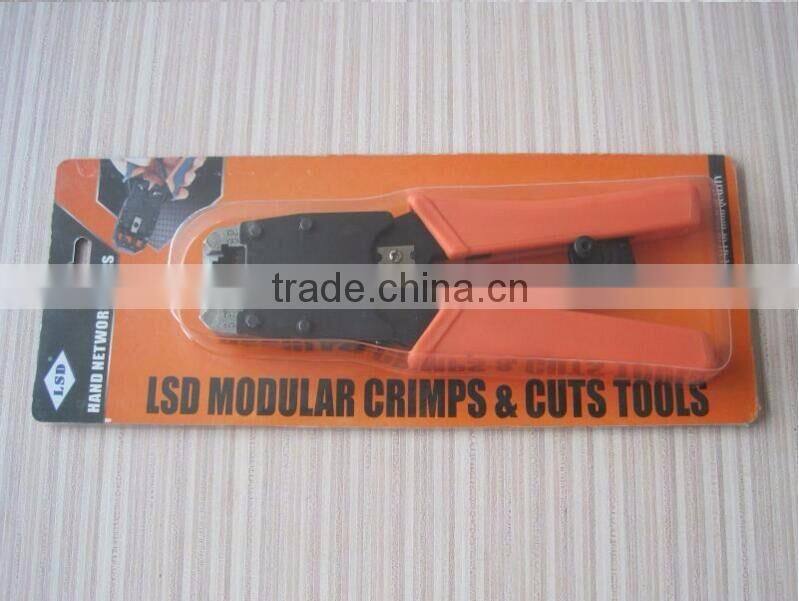 LSDbrand RJ45 RJ12 RJ11 CAT5 CAT6 LAN Network Cable tool Crimper Tool LS-500R