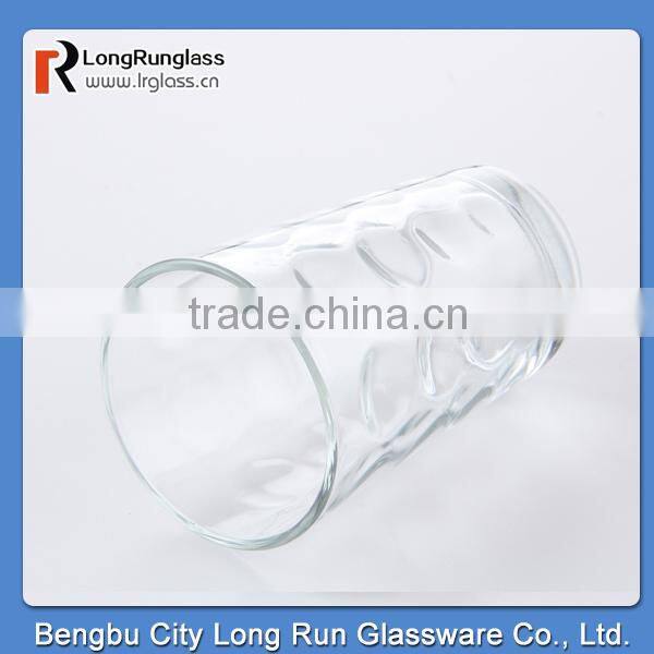 LongRun 200ml high quality transparent drinking glass cup water mug