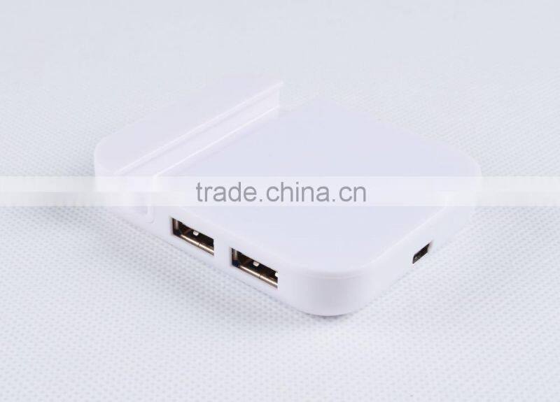 4 port Mobile phone holder USB 2.0 HUB for windows93/98/2000/2003 / ME/XP/VISTA, Windows 7