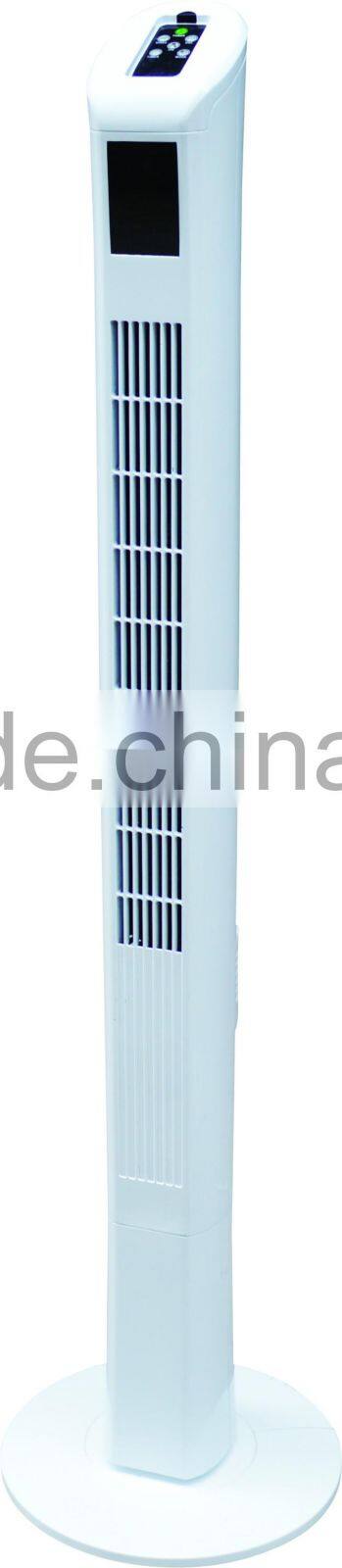 2016 high quality ABS raw material 46inch electrical tower fan with remote control GS CE