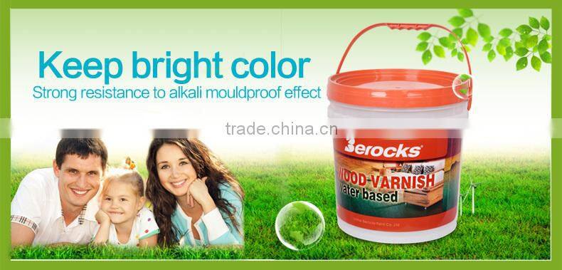 White matt Water Based Wood Paint