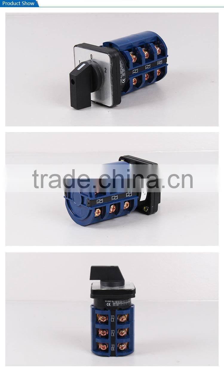 LW26 Series 3 Position Electrical Manual Transfer Switch 63A with CE (LW26-63)