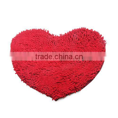 Polyester microfiber bathroom rug set