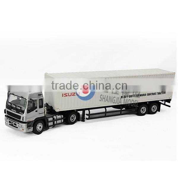 Benz tractor trailer toy,diecast metal toy truck,custom diecast toy truck model