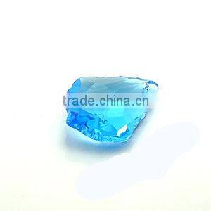 Green,yellow,white,grey,blue 38x22mm top drilled teardrop,crystal glass pendant,DIY Jewelry Accessories.