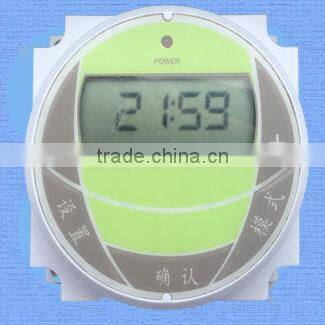 Weekly programmable timer with 24 ON/OFF program