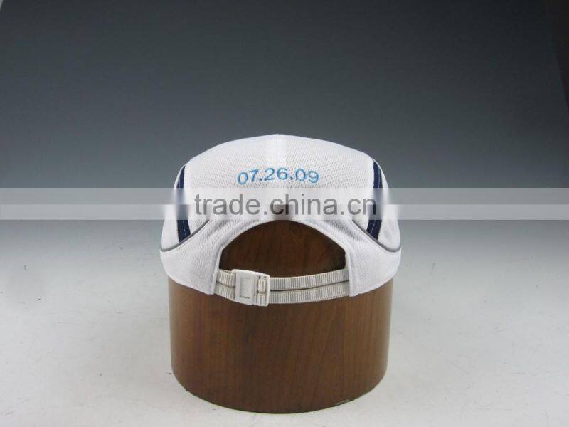 100%polyester mesh running sports cap