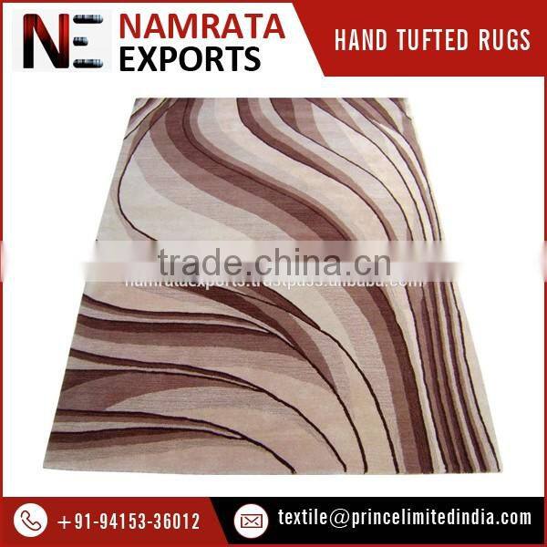 Modern 2016 Design Cut Pile Hand Tufted Wool Carpet