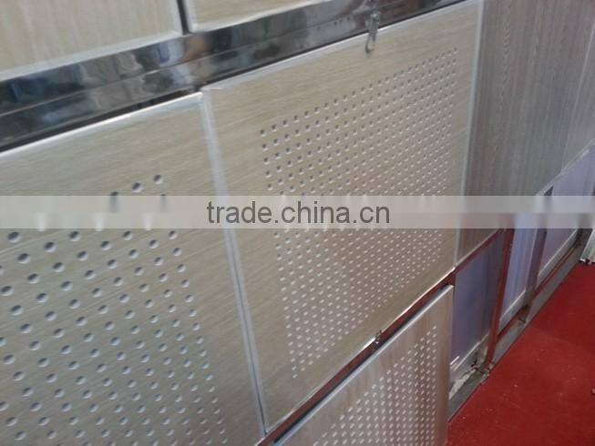 PVC gypsum ceiling tiles / gypsum ceiling board / plasterboard ceiling