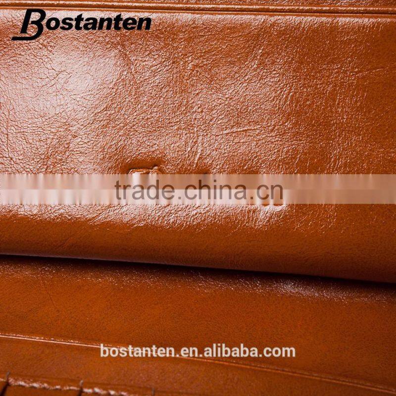 wholesale women vintage leather purse wallet hand bag clutch wallet