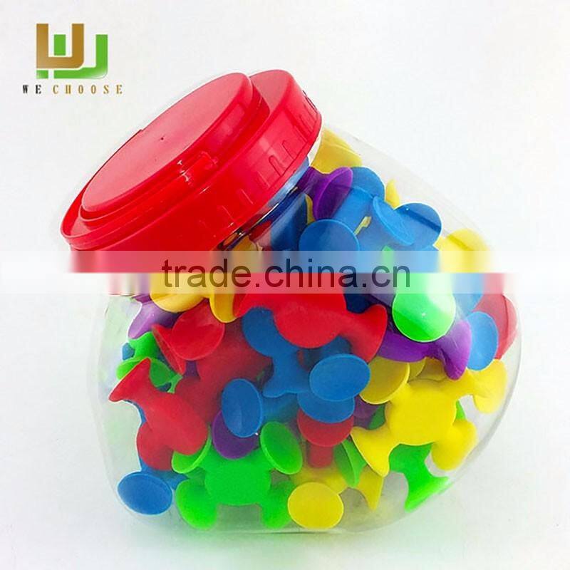 The best selection of 2016 novelty educational gifts Novelty Silicone Sucker/creative assembly nut Silicon toys