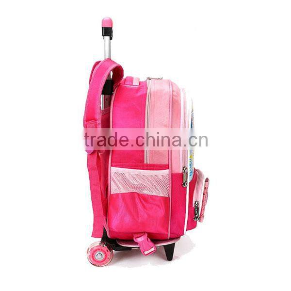 2015 Colorful alibaba new products students trolley wheeled backpcak