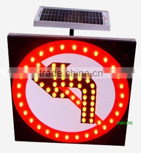 Solar LED Traffic Road Sign,solar traffic signal light