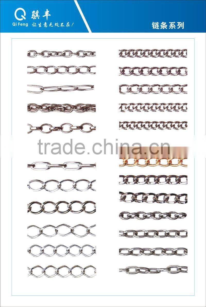 QF12506 Metal Chain For handbags metal accessories detachable fancy bag accessory chain