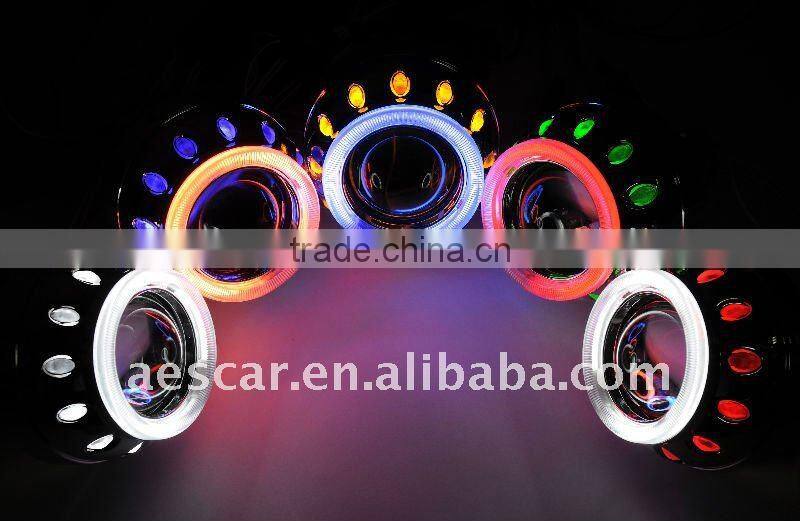 China factory hid projector lens kit/bi-xenon projector lens light/mini projector lens