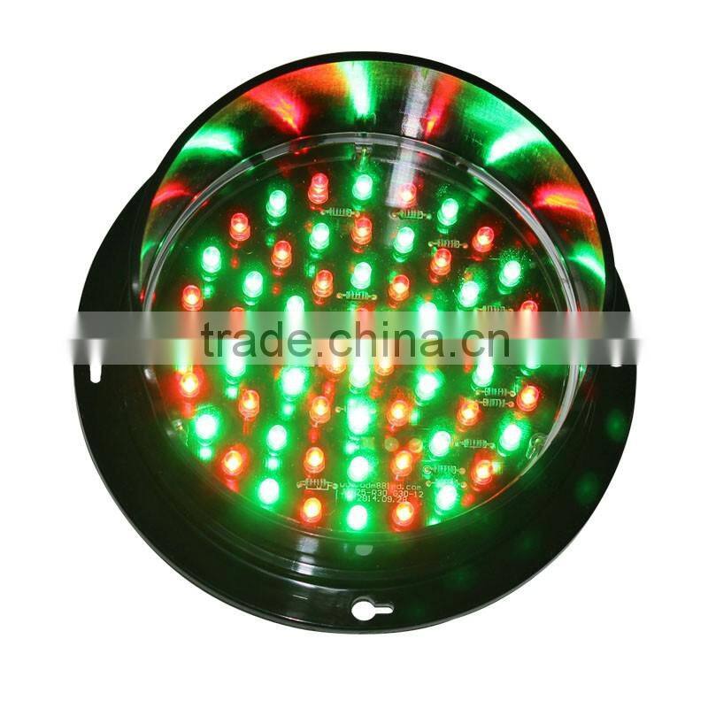 Bi-color red green waterproof 125mm Epistar led traffic signal lamp