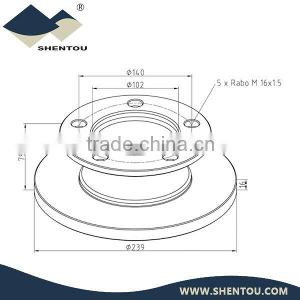 Mercedes Benz Brake Disc 631 420 03 72