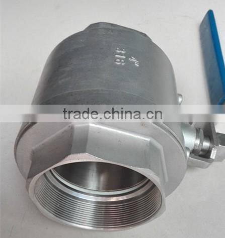 Hot products 4 inch SS316 threaded ball valve API