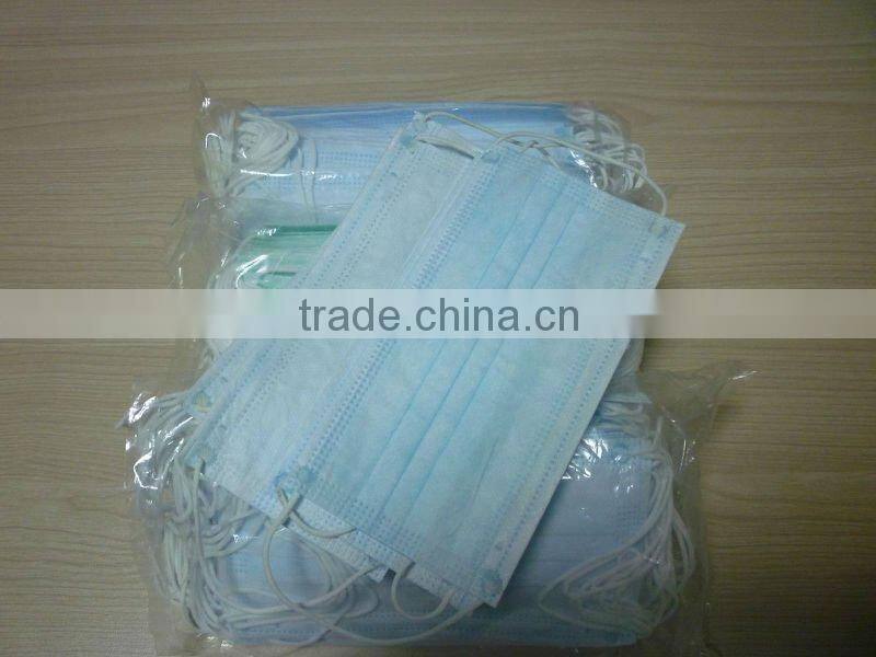 Disposable Three Layers Non-Woven medical mask face decorative Wholesale Manufacturer