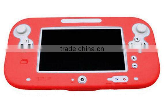 Soft color silicon case for wii u