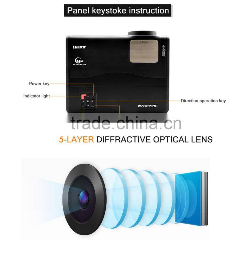 Multimedia Projector 4000 Lumen Home Cinema Projector