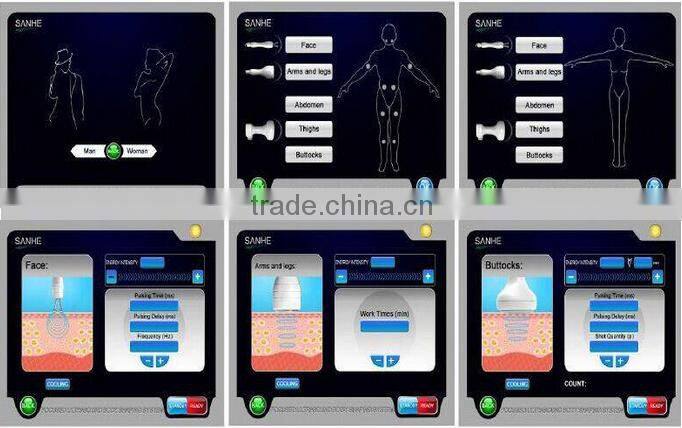 2016 HIFU shaping and face lifting machine/ electrode stimulation weight loss equipment/ fda approved laser weight loss machines