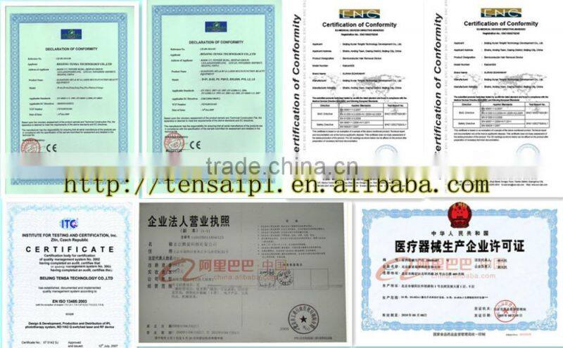 Q switch nd yag laser beauty equipment for tattoo removal