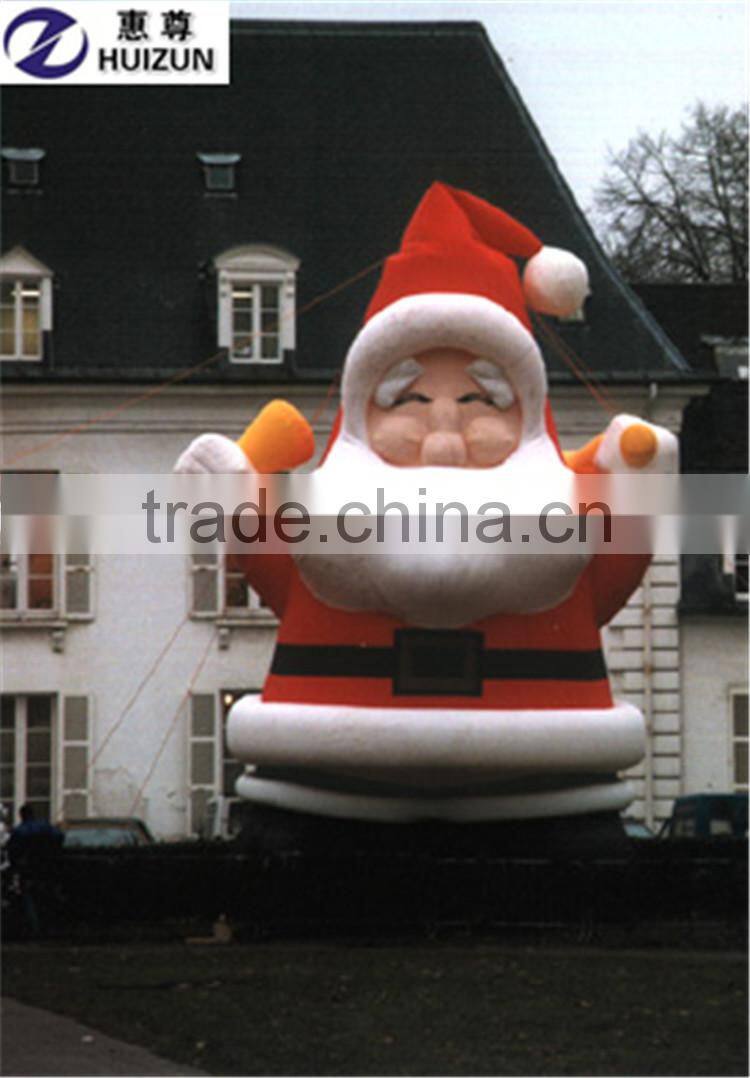 New promotional lovely inflatable santa claus for sale