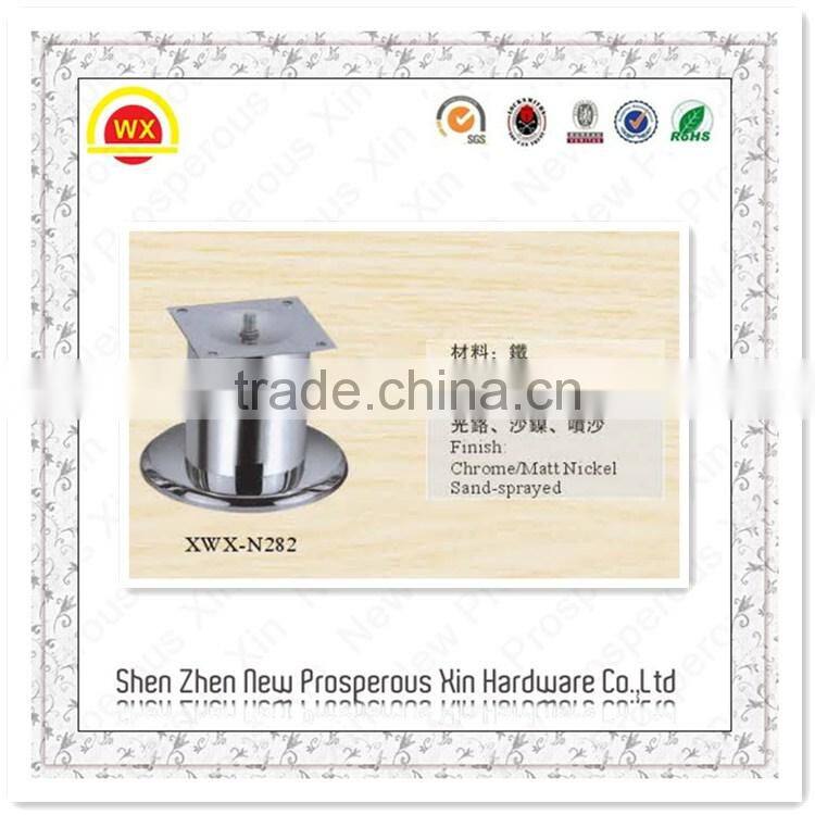 Furniture hardware decorate plastic legs for sofas