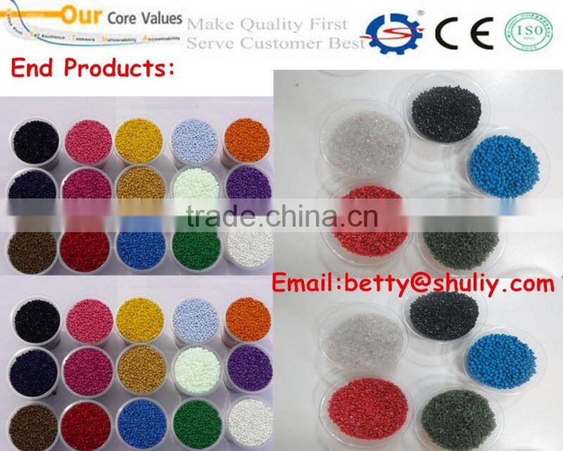 Waste plastic recycling machine /recycling machine suitable for PE,PP,PET,EPS materials