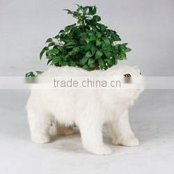 collectible funny animal figurines animated christmas figurines teddy bear