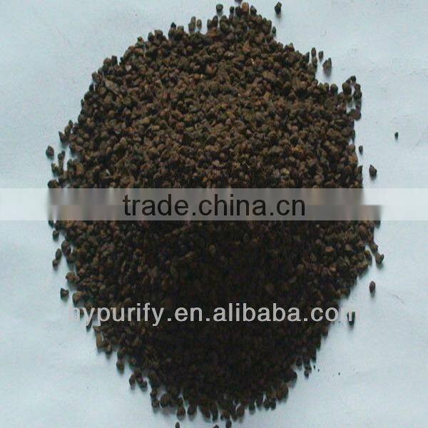 8*32mesh manganese sand filter media remove the Fe and Mn from the water