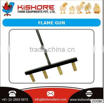 Poultry Flame Gun for Poultry Use Manufactured in India