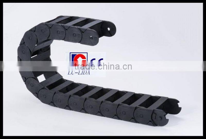 LD30.2 Bridge type Plastic Cable Drag Chain with pulley wheel