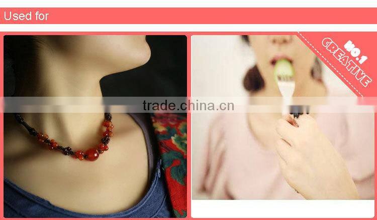 10mm heart-shaped transparent glass bead