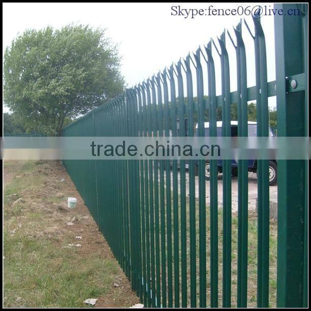 China Cheap security palisade fence / security euro palisade fence / steel palisade fence (Direct Factory)