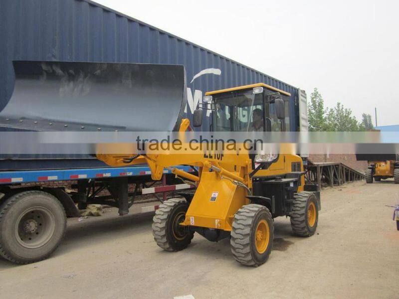Mini Compact Wheel Loader 1000kg wheel loader For Sale
