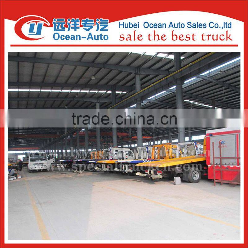 Dongfeng Kingrun 4X2 left hand drive manual gearbox towing trucks for sale