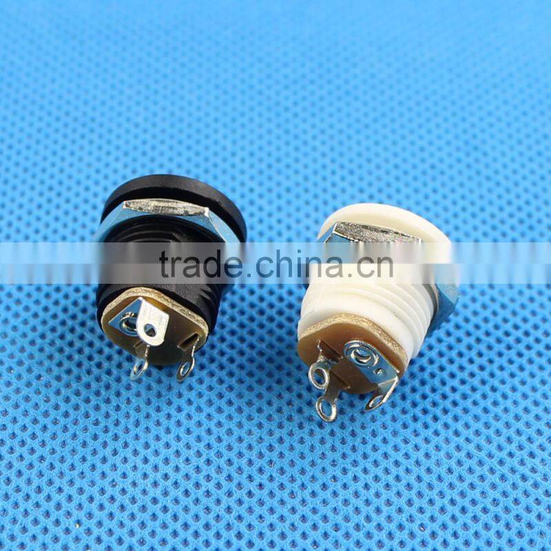 DC-022 Colorful Nuted 2.1mm/2.5mm Electrical Plug DC JACK
