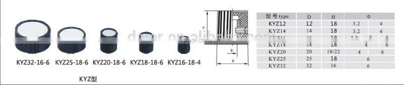 audio control tuning aluminum volume knob