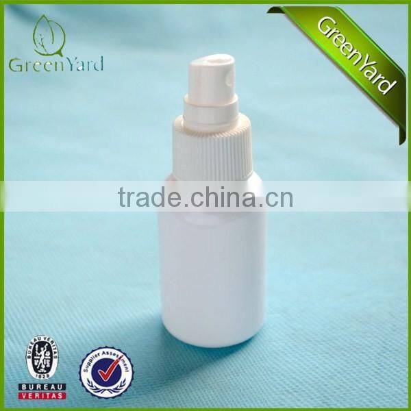 30ml 50ml 80ml 100ml PET spray bottle with mist spray mister micro sprayer used in cosmetic packaging