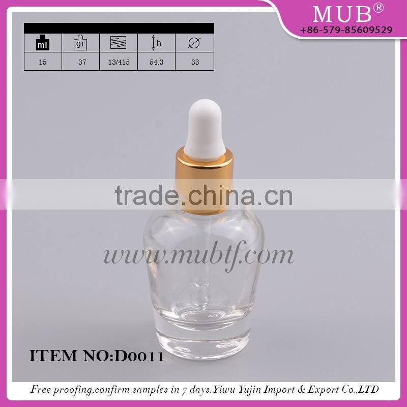 new style glass dropper bottle essential oil bottle high quatity