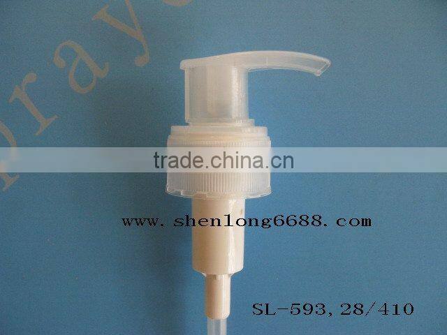 cosmetic plastic lotion pump (SL-593,28/410)